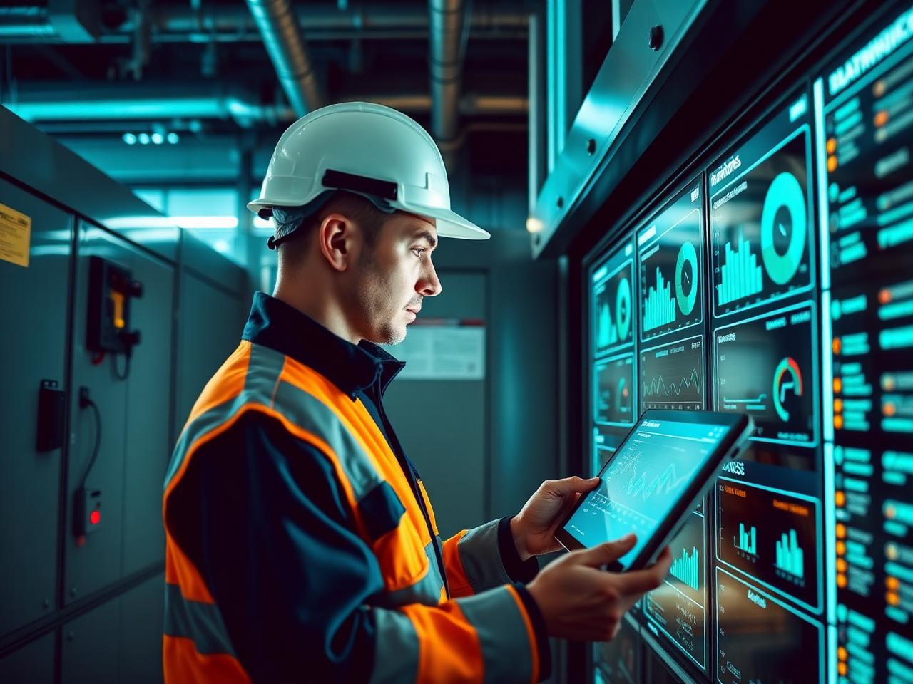 YES-EU engineer using AI-driven BESS monitoring dashboard